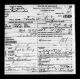 Charles W King death certificate
