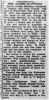 Hattie Clough Blattner obituary Clark County Courier 28 Sep 1945