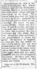 Samuel Clough obituary Clark County News 1 Apr 1909